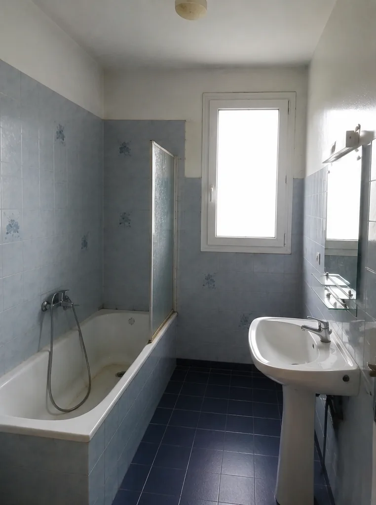 Salle de bain avant travaux